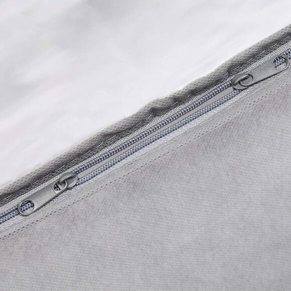 Amazon Basics Under Bed Fabric Zipper Blanket Storage Container Bags with Window - Picture 3 of 5